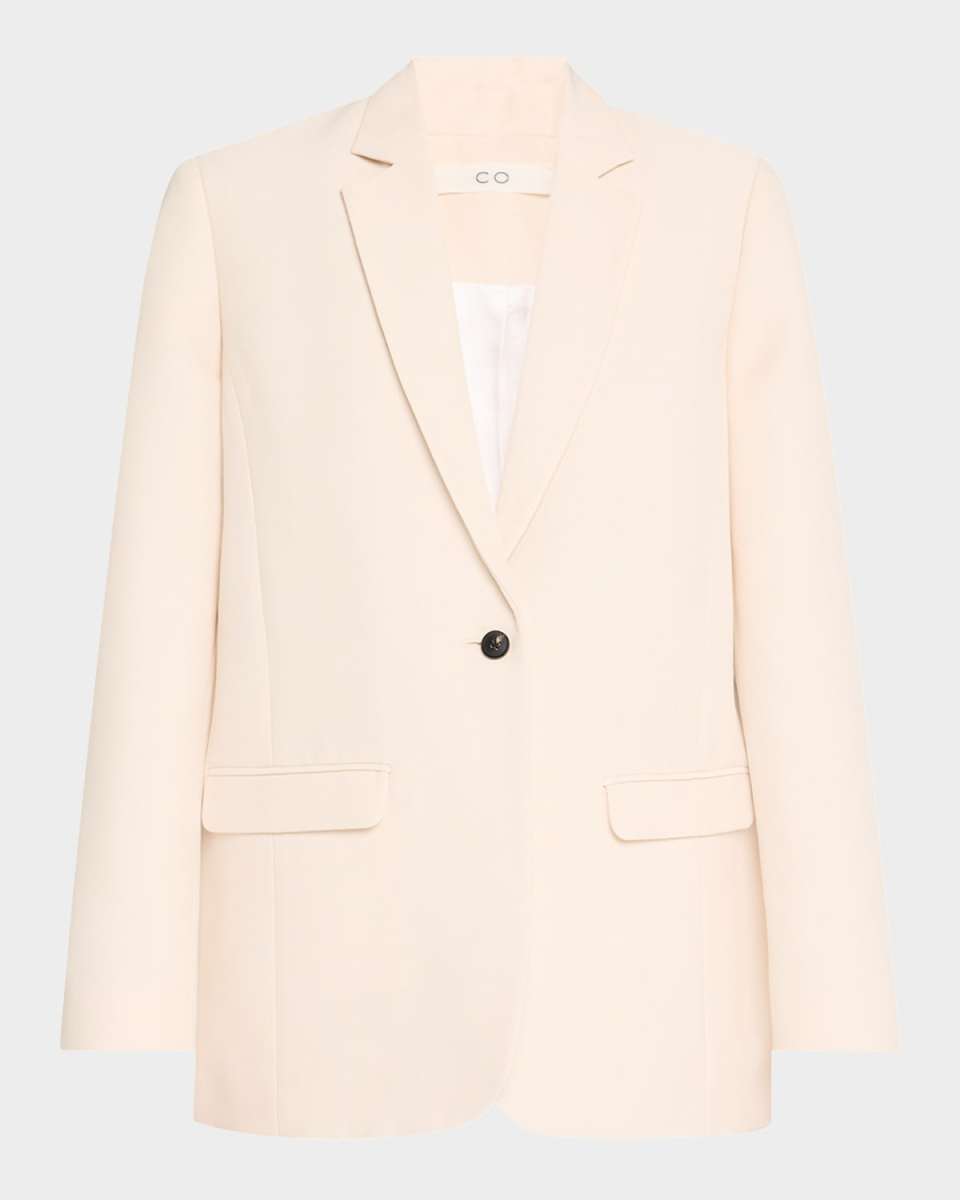 Boxy Single-Breasted Blazer
